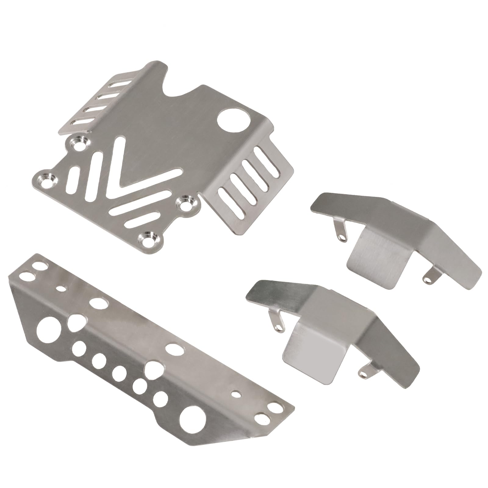 for MJX Hyper GO 1/12 H12Y H12Y+Remote Control Car Upgrade Accessories Non Destructive Installation 304 Chassis Armor