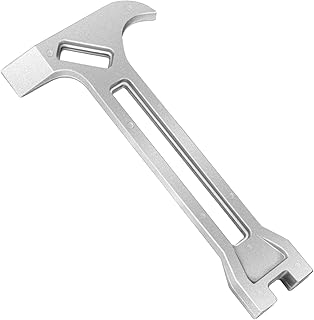 4-in-1 Emergency Tool – Gas & Water Shut Off Wrench, Non-Sparking Pry Bar, Earthquake Survival Tool – Firefighter-Designed, Durable Alloy for First Responders & Home Safety