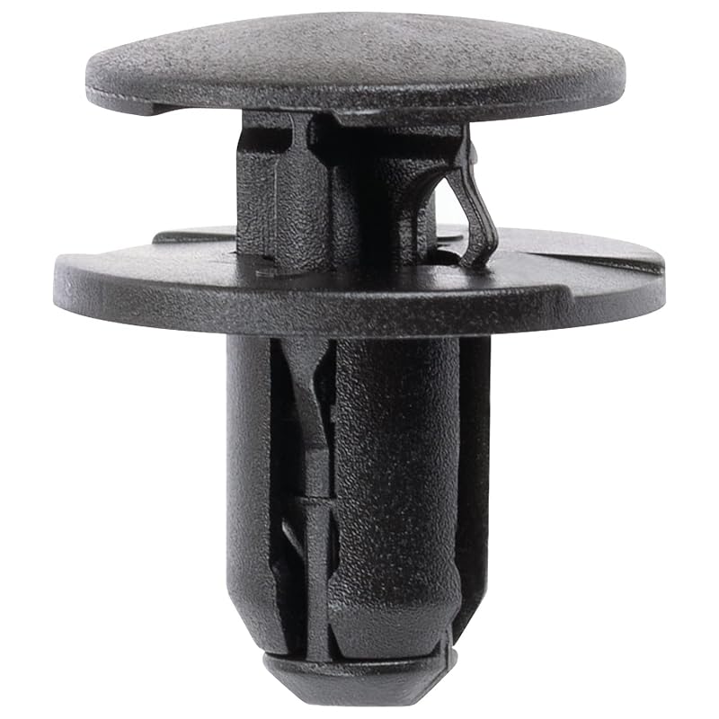 Presilha plástica de pressão para para-choque OAUTOO 6509960AA Chrysler Dodge – Kit com 25 unidades