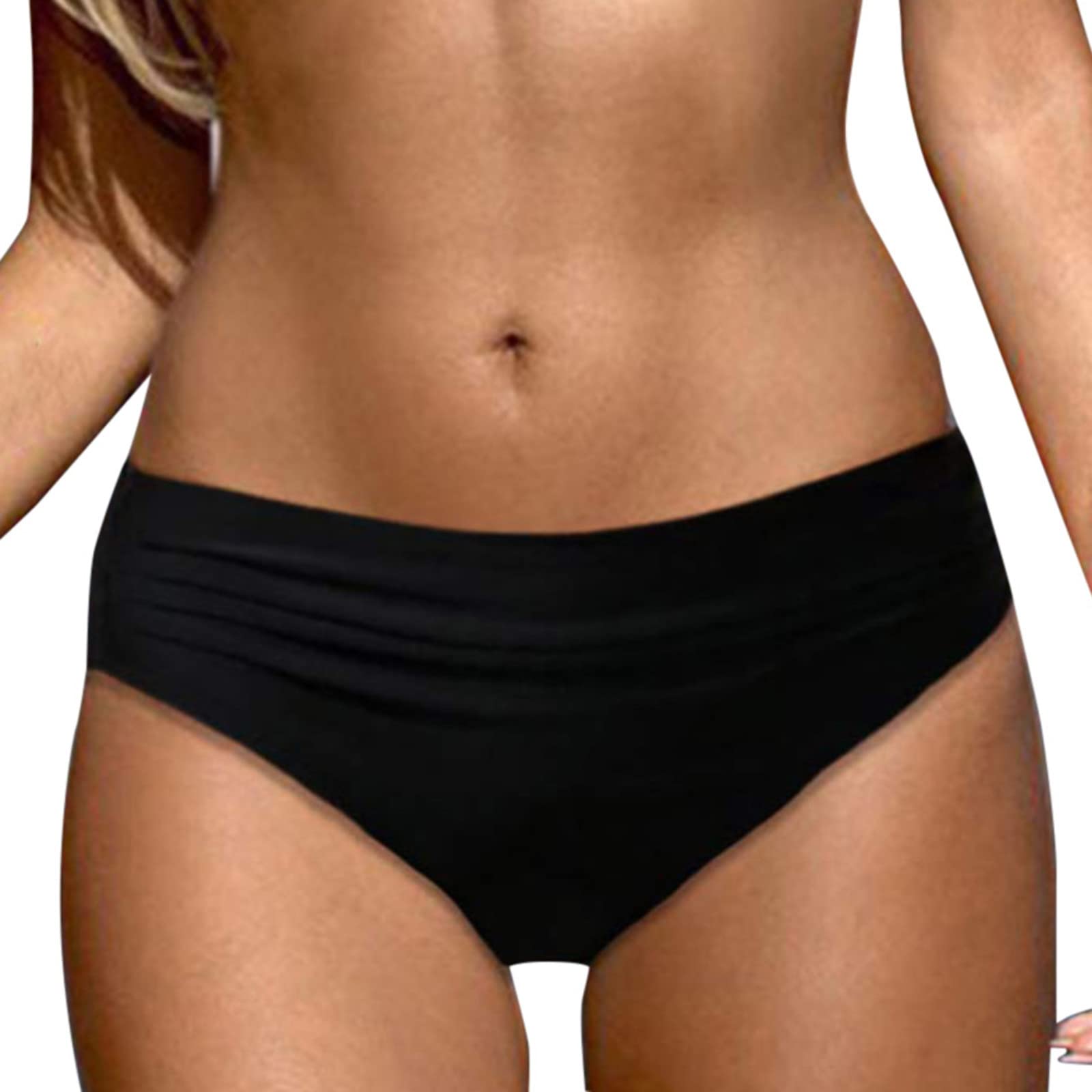 Sunnyuk Bañador Sexy Monokini Swimwaer Traje De Baño Estampado Playa Bikini Mujer Tanga Tankinis Bandeau Vendaje Color Sólido Cuello Colgante Swimwaer con Cuello En V Conjunto De Bikini Separado