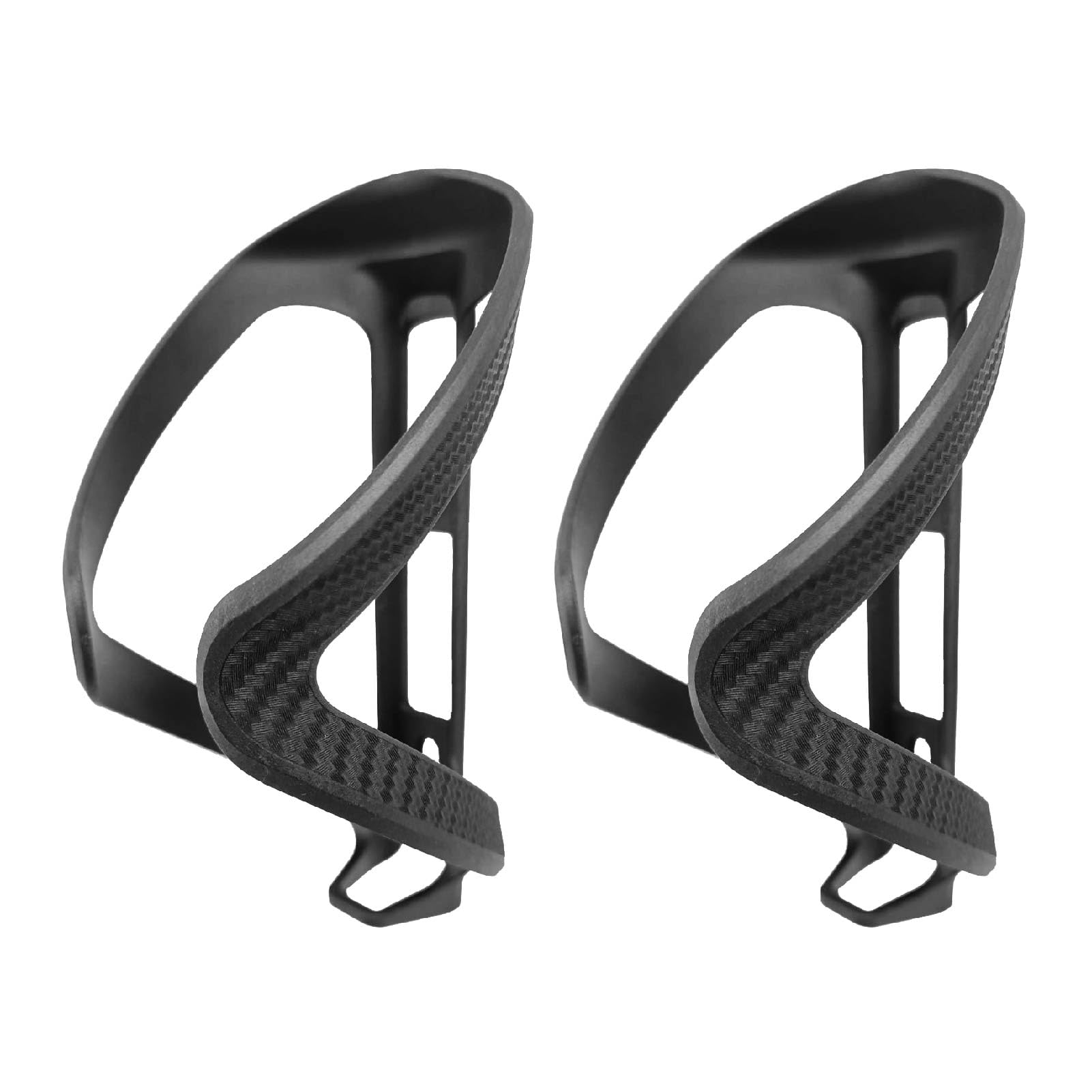 RCF Bike Bottle Cage – 100% Recycled Carbon Fiber, Ultra-Lightweight 0.95 oz, Highly Shock-Resistant Bike Water Bottle Holder for Road & Mountain