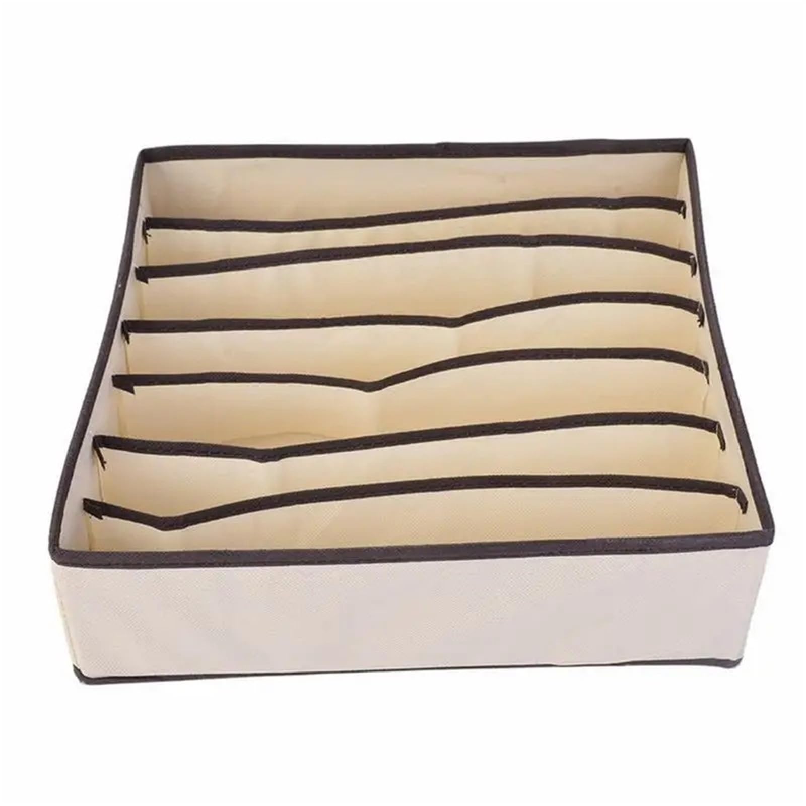WYQXTY Wardrobe Socks Storage Organiser Sock Underwear Bra Storage Box 30 Grids Foldable Drawer Organizer Multicolor