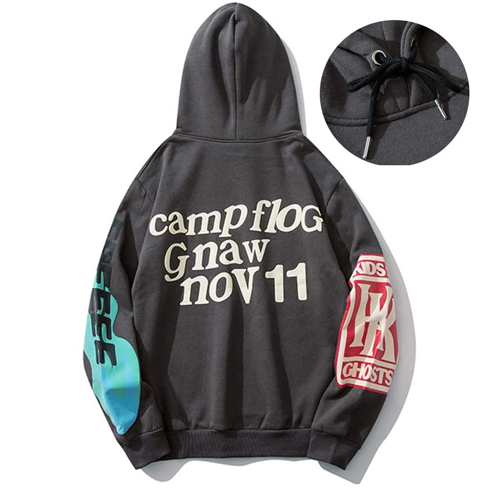 Qvqv Unisex Hoodie Kanye Lucky Me I See Ghosts Letter Desertcart