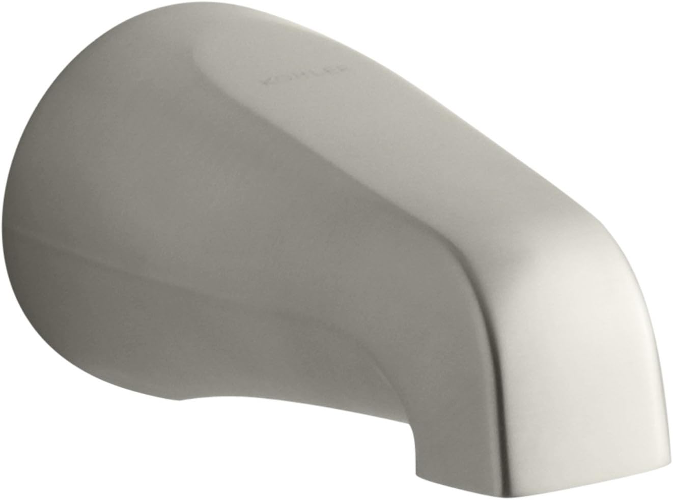 K-15135-BN 4 7/8" Wall Mount Non-Diverter Bathtub SpoutNickel