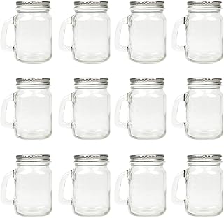 10 Cookie Wedding Favor Ideas That Are Sweet and Simple 11 Homelike Style 4 oz Mini Mason Jar Mugs with Handle, Small Glass Jars wi...