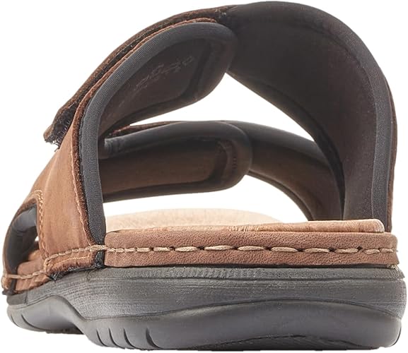 Rieker 25559 heren slippers, Bruin Marrone zwart 25, 43 EU : Rieker