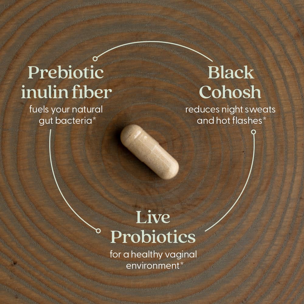 New Chapter All-Flora Probiotic Menopause Balance, 30 Count — Amazon image 3