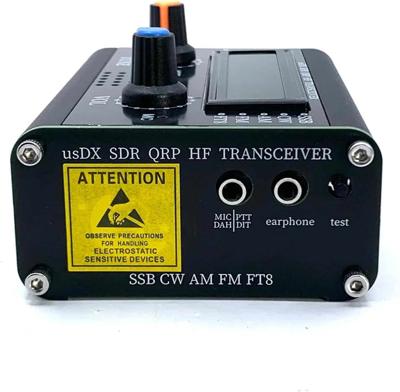 Putikeeg TR USDX transceiver 3-Band usdx Multimode QRP Assembled with case