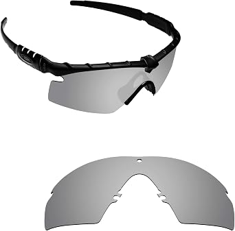 Alphax Polarized Replacement Lenses for Oakley Si M Frame 3.0 OO9146 Sunglasses - Glare Reduction | Precision Cutting
