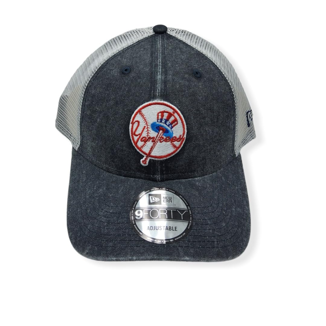 New EraNew York Yankees Navy 1934 Cooperstown Collection Trucker 9FORTY