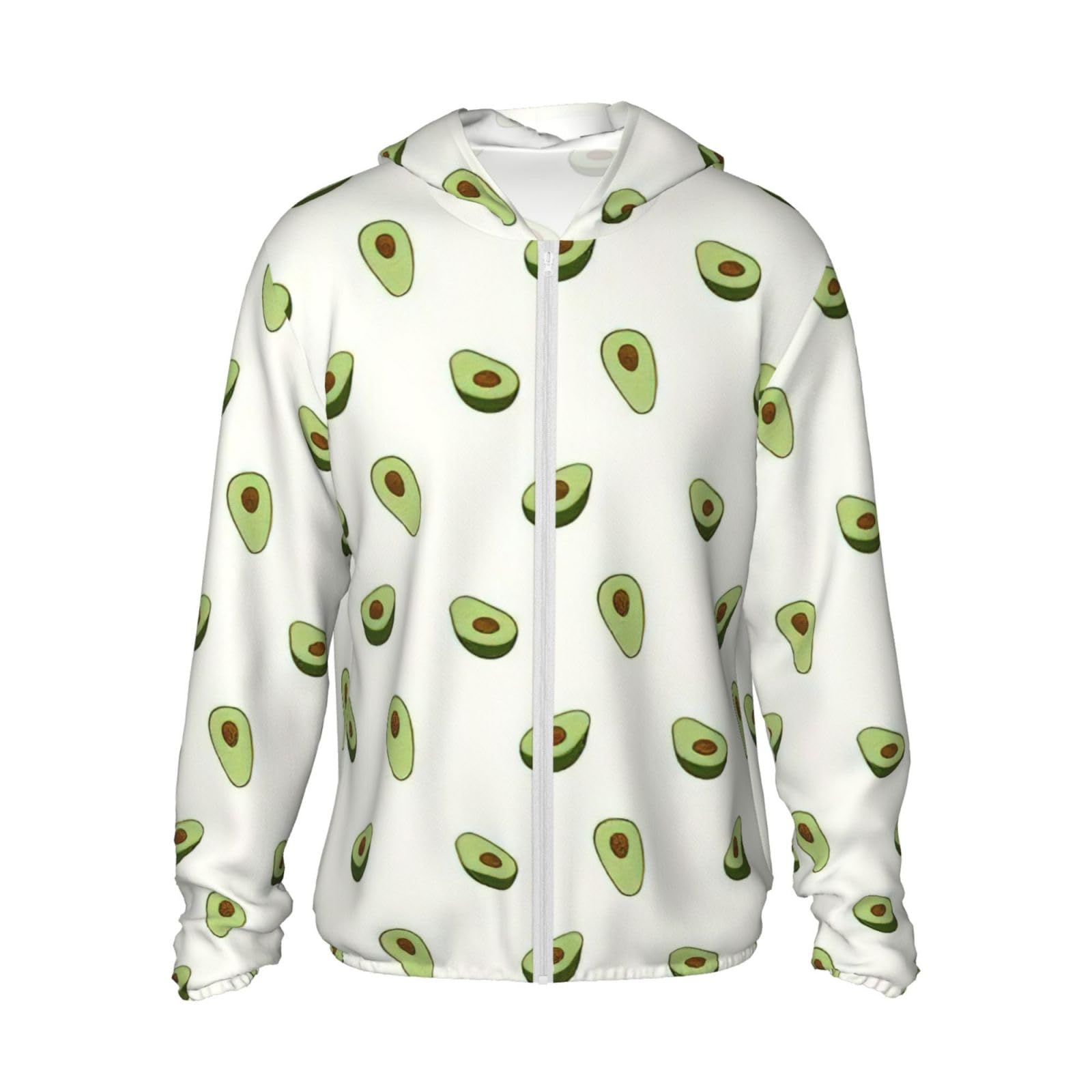 Sudadera con capucha de aguacate ligera para running y senderismo 8