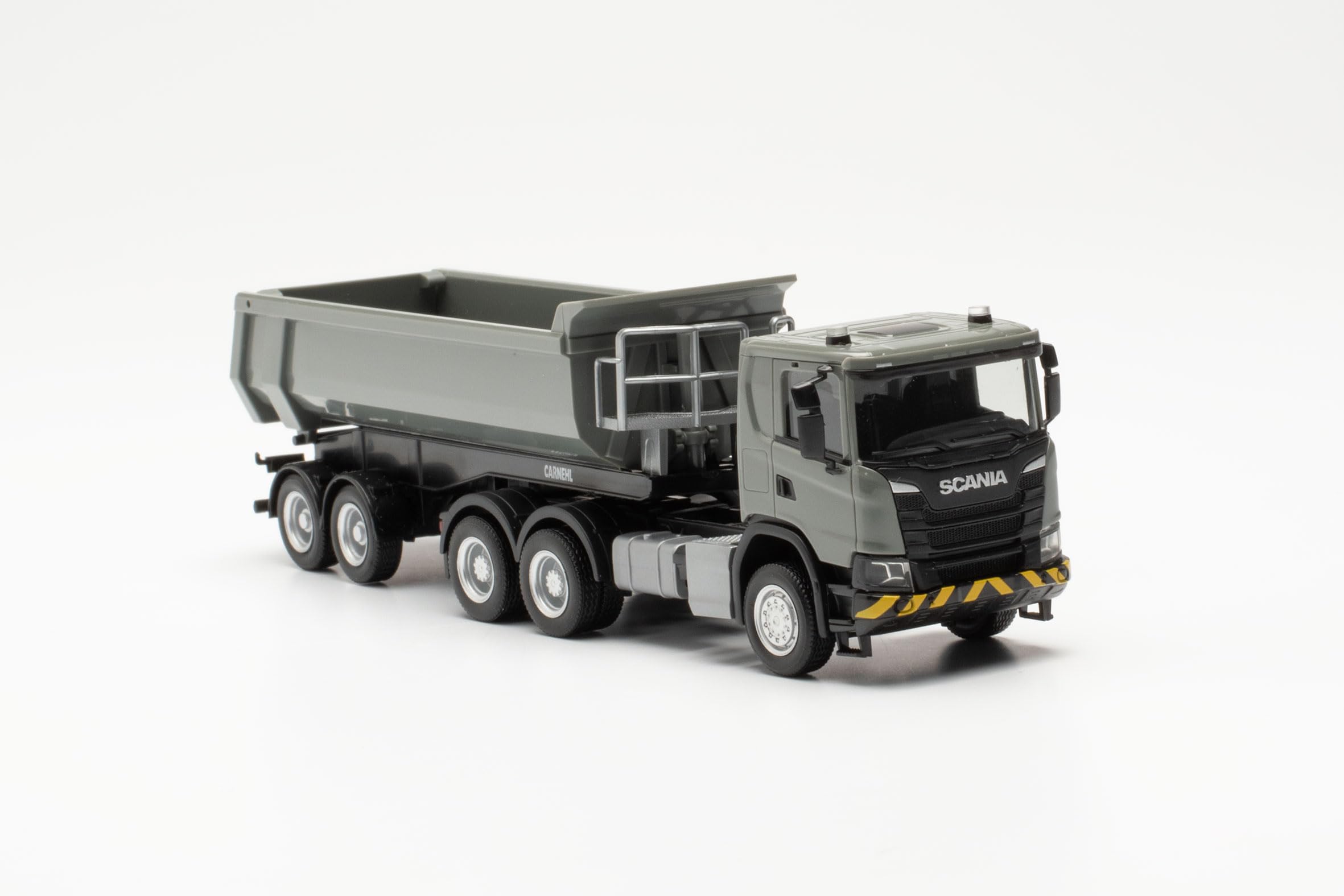 Herpa 316996 camion Scania XT17 colore arancio con cassone ribaltabile - 1:87 H0