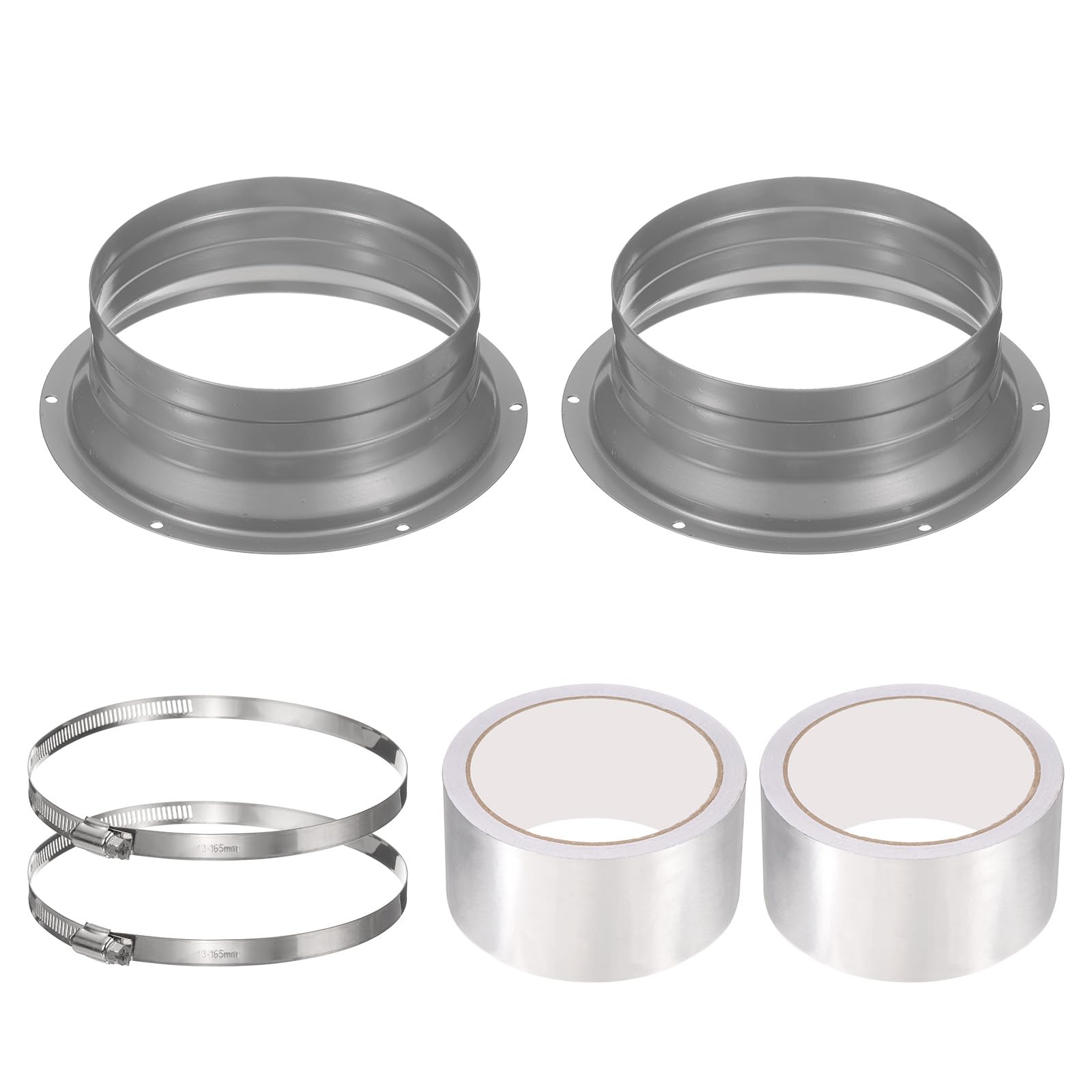 Bride de connecteur de conduit 15,2 cm PATIKIL pour hotte et extraction air