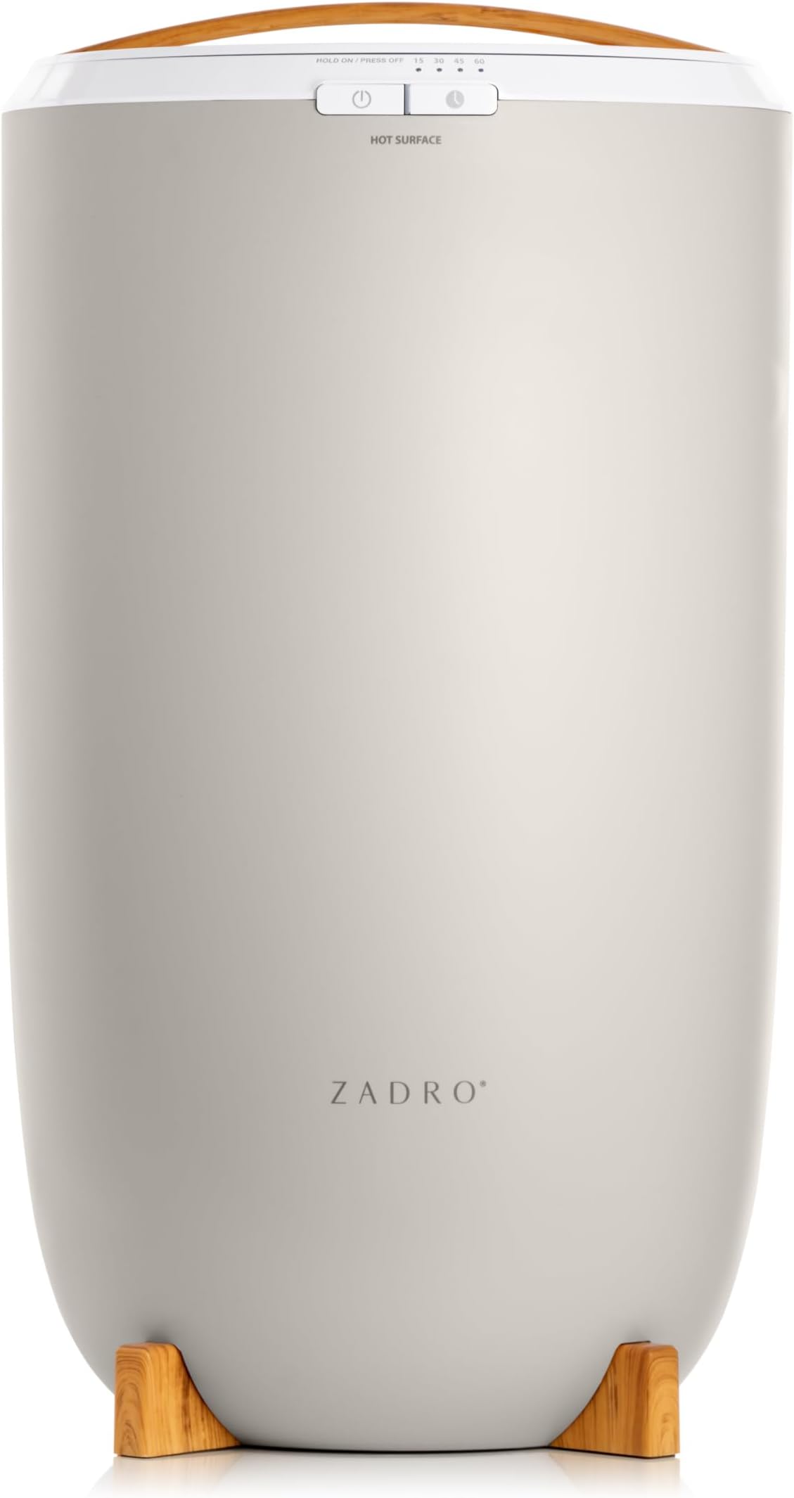 Zadro Large Hot Towel Warmer Bucket Timer Electric Towel Warmer for Bathroom Auto-Shut Off Heated Towel Warmer Spa