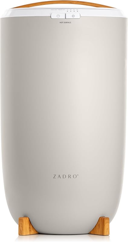 Zadro Calentador de Toallas Caliente Grande Temporizador de Cubo Calentador de Toallas eléctrico para baño Apagado automático Calentador de Toallas calentado Spa