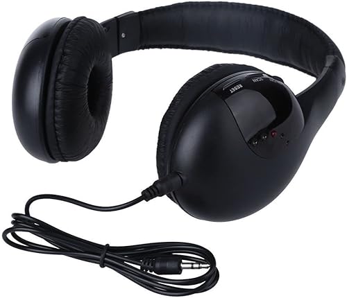 Miniatura 4 de New 5 in 1 Wireless Cordless RF Headphones Headset with Mic for PC TV Radio