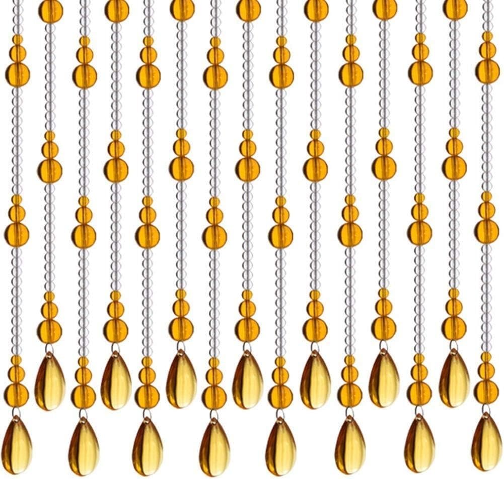 Rideaux en cristal personnalisables haut de gamme pour ameublement
