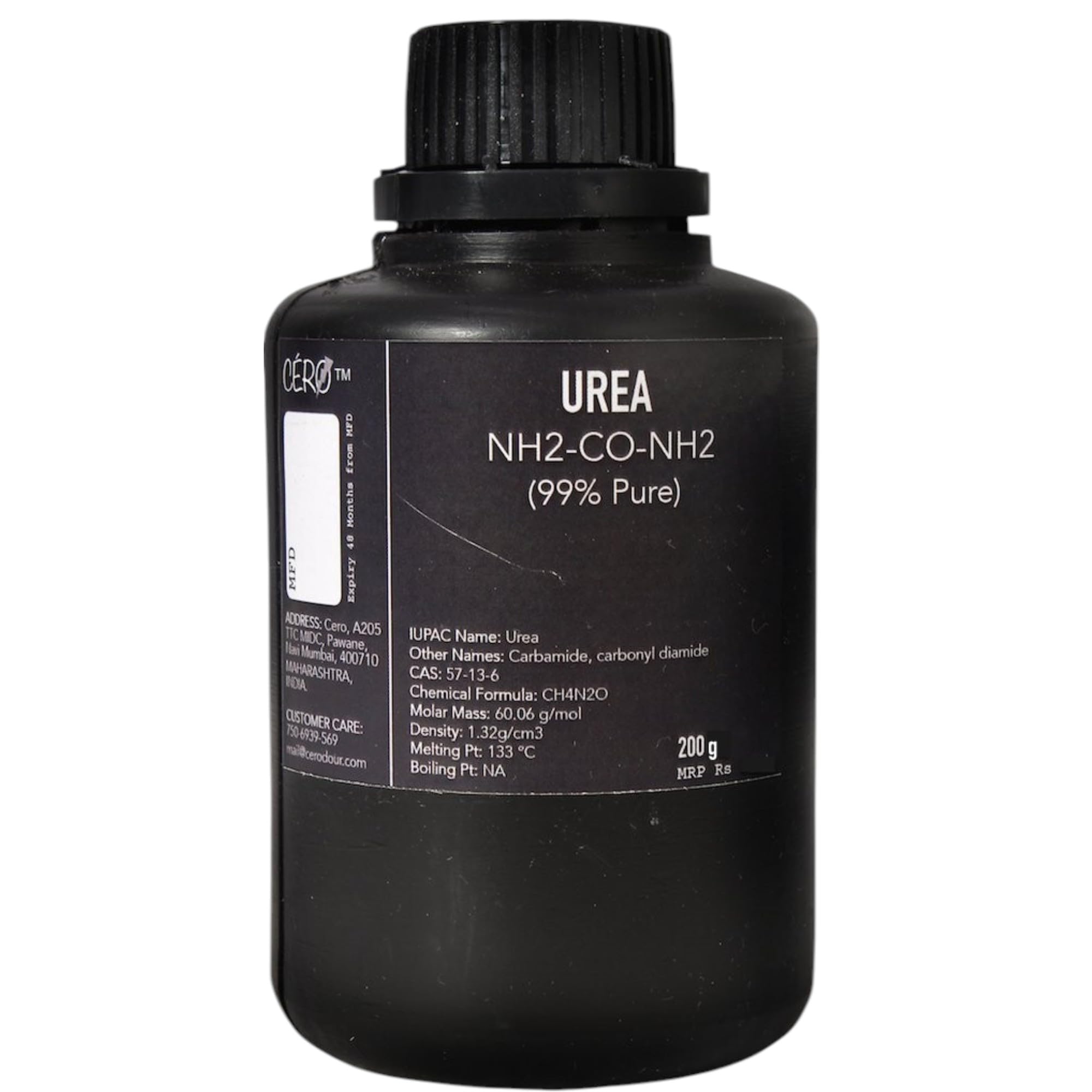 CERO ® UREA 99% Pure [NH2-CO-NH2] CAS: 57-13-6 (200g)-image-7