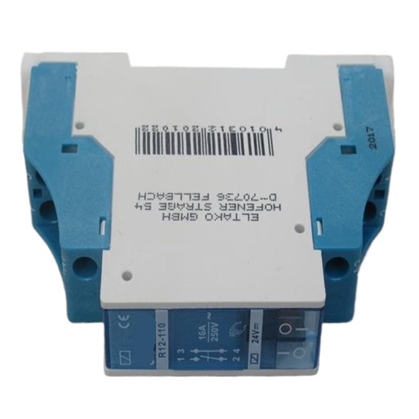 Relais R12-110 interrupteur électromécanique rail din armoire