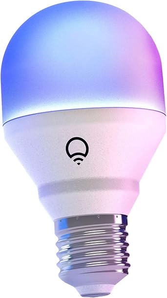 LIFX Color Smart Light Bulbs (2-Pack) A19 E26, Matter Compatible RGB + Tunable White (800 Lumens), WiFi Dimmable Color Changing (2.4GHz), Compatible with Apple HomeKit, Alexa & Google