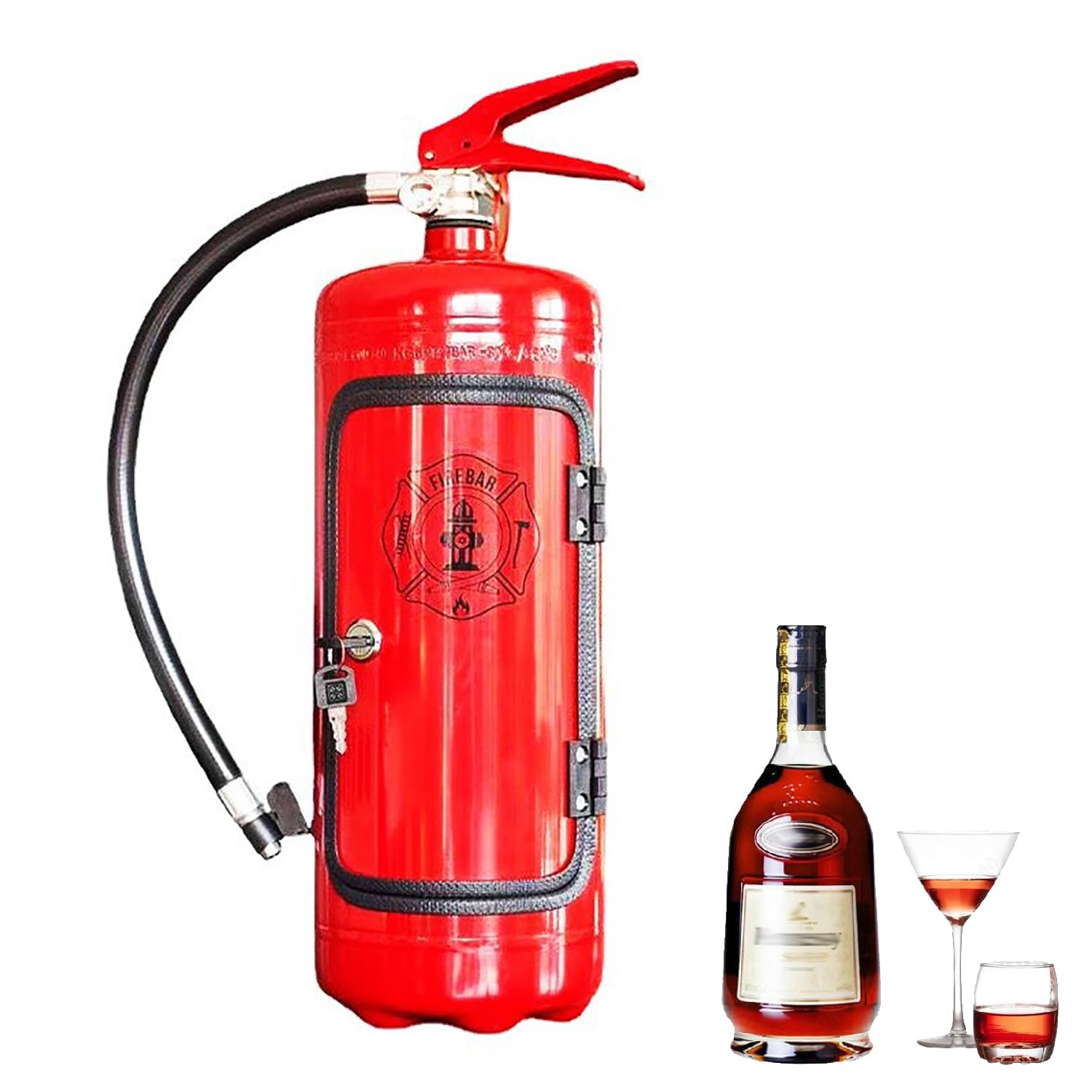 Amazon.com: Luoxun-LX Fire Extinguisher Mini Bar Wine Cooler