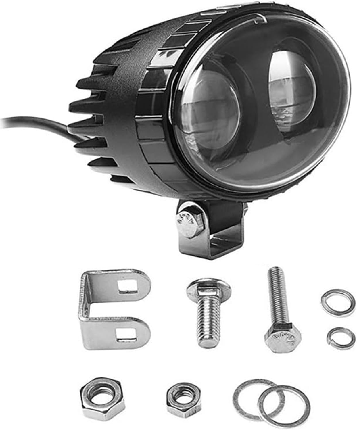 LED Forklift Safety Light Blue Spot Light, Warehouse Safe Warning Light 8W Led Chip 10V-100V Wide Voltage 250LM