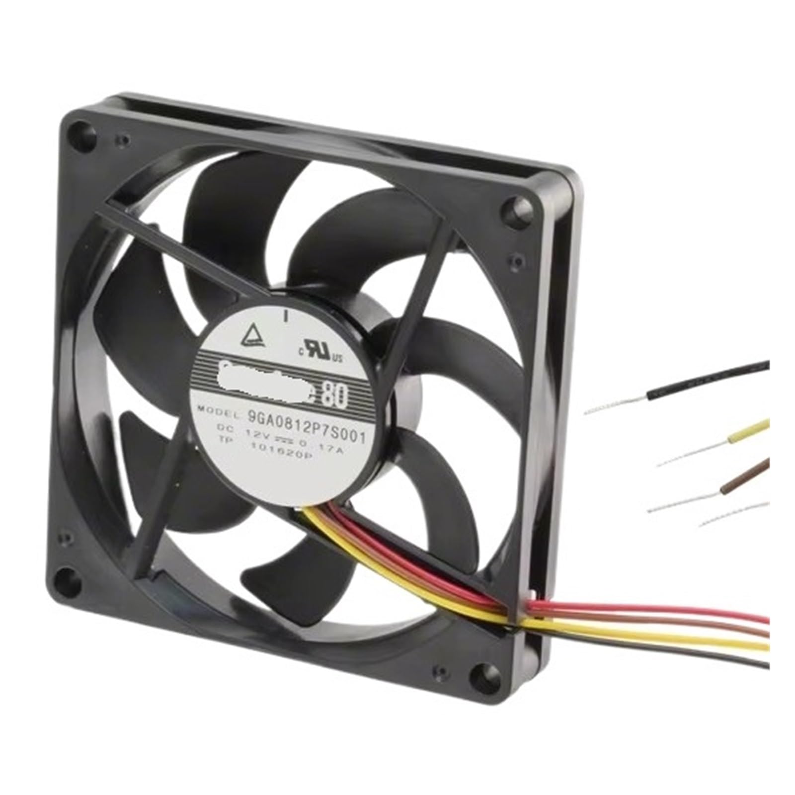 ZBWZXBDJ 9GA0824P6G001 24VDC FAN 80X80X20mm 3.6W 4wire 5850RPM