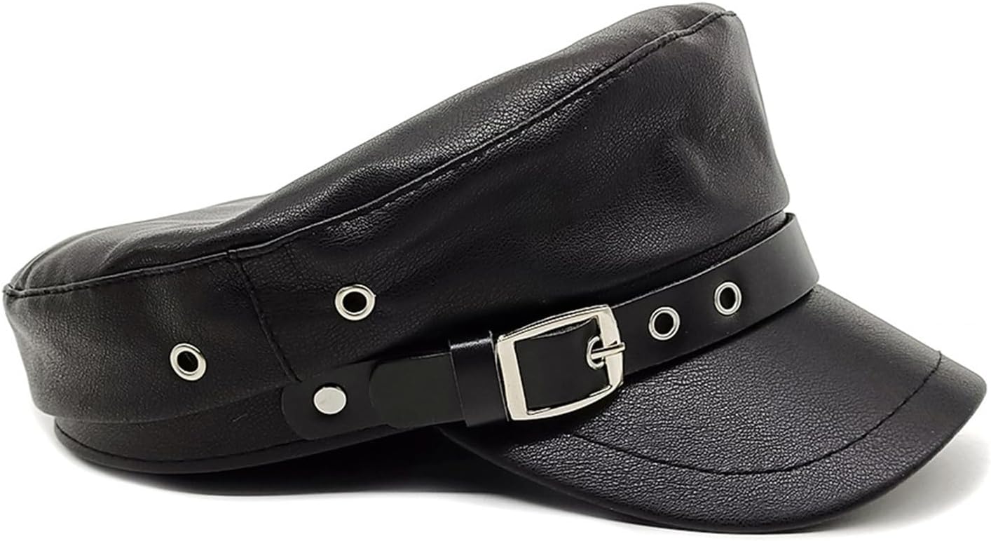 Hip Hop Painter Hat Flat Hats British Berets for Dating Photography Cabbie Headwear Painter Grommet British Hat
