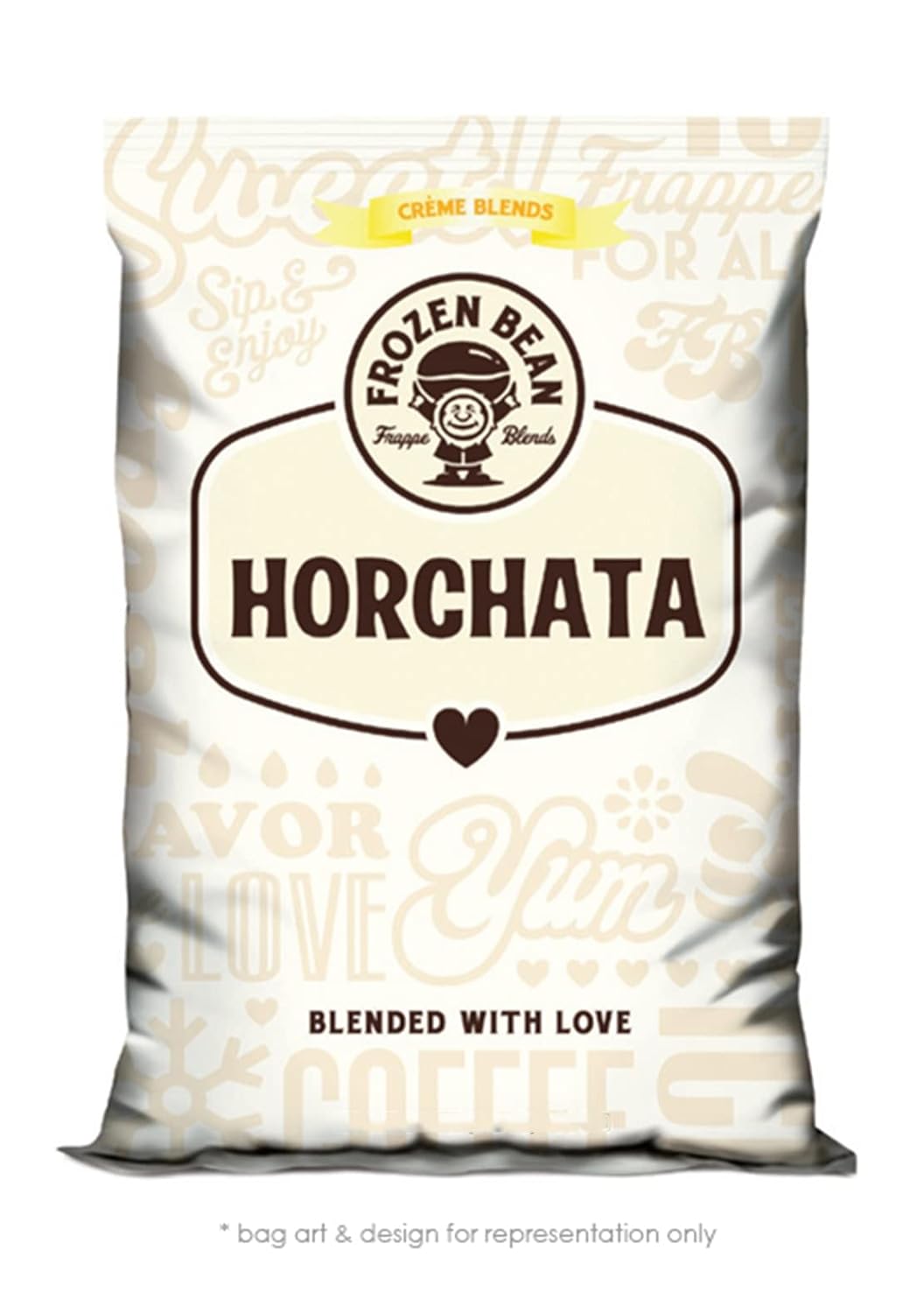 Frozen Bean Bulk Ice Cream Mix, Easy to Make Gelato Starter