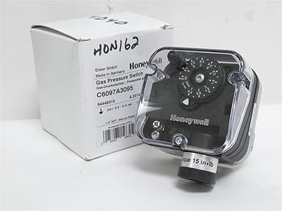 Honeywell C6097A3095; Low Pressure Gas Switch; 0.4-4