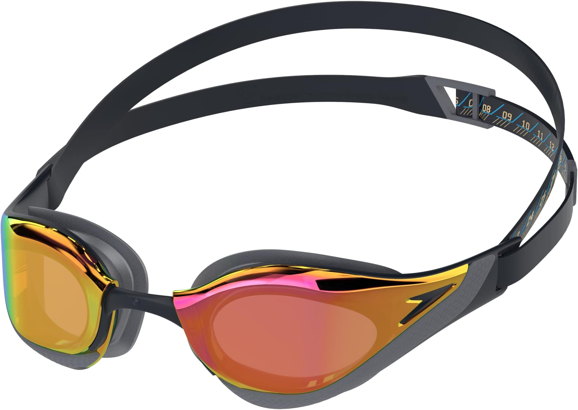 Speedo Unisex-Adult Swim Goggles Mirrored Fastskin Pure Focus