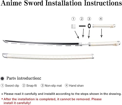 Miniatura 3 de Espada de Sanemi para juego de roles y colección, varios estilos disponibles, espada de Sanemi de Demon Slayer