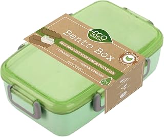EcoLogical Bento Box, Lunch Storage, Easy Meal on the Go, Mint