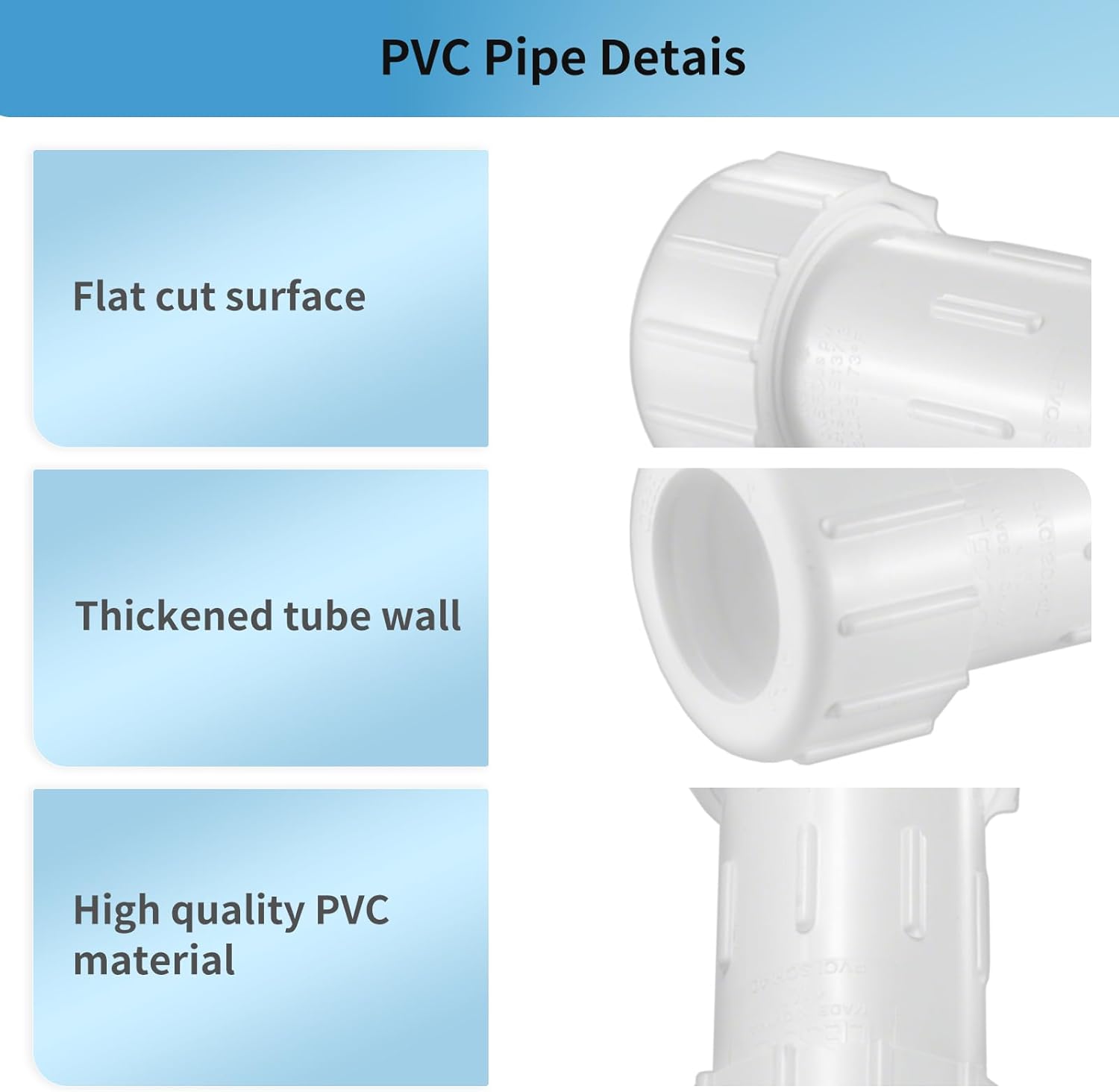LESSO 2 Inch PVC Compression Coupling, Pipe Connection, IPS Coupling, Compression Fitting, Quick Connecting Piping and Repairs of PVC Pipe, 2" Schedule 40, White
