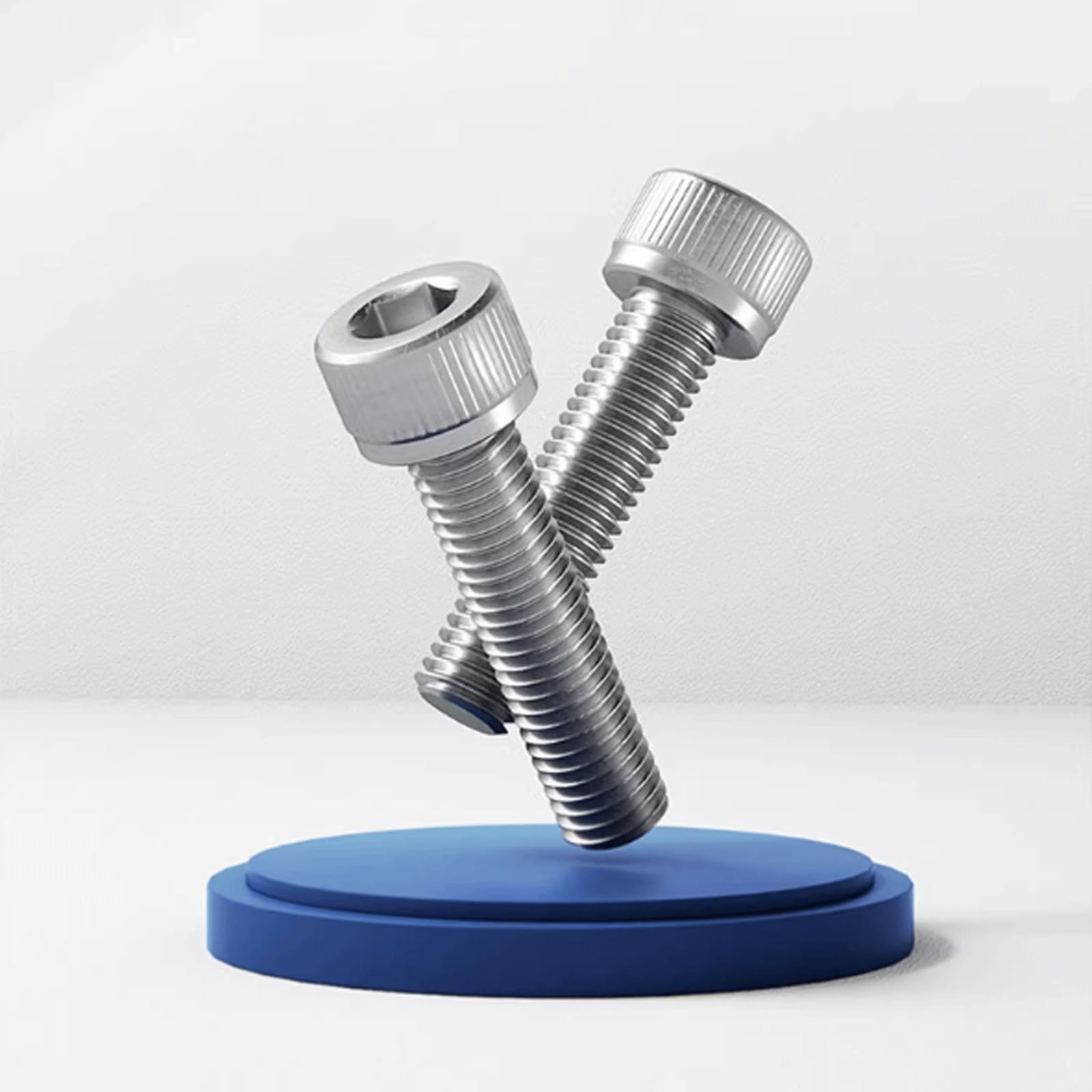 10er-Set M6 Flanschschrauben Aus 304 Edelstahl – Sechskantkopf Mit Integrierter Scheibe – Längen 16–35 Mm Wählbar
