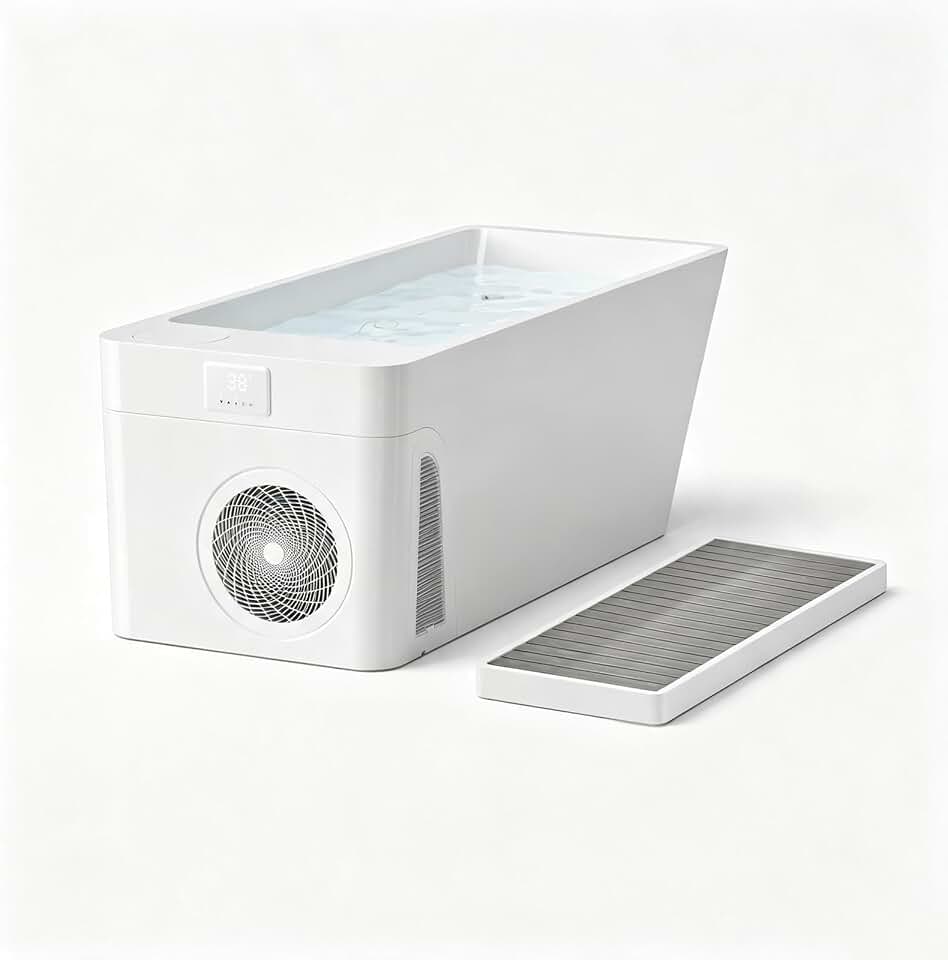 ICEGALAX Cold Plunge Tub with Water Chiller, 34℉-104℉, Smart Control