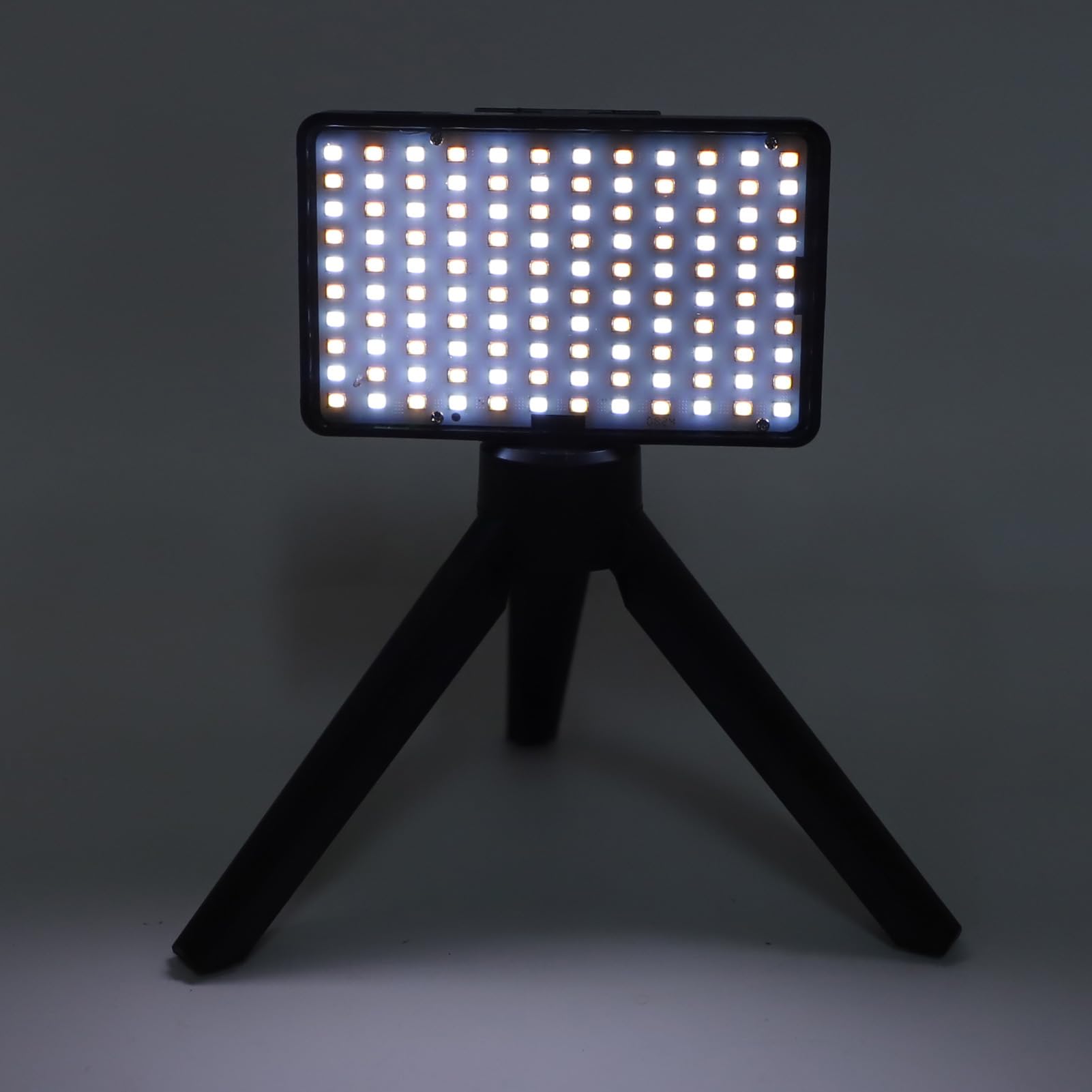 Cryfokt Luce di Riempimento Fotografica Regolabile 2500-9000K per Telefoni Cellulari, Luce di Riempimento Compatta a LED per Telefoni Cellulari per Streaming Live, Ideale per Beauty Live, Bianco