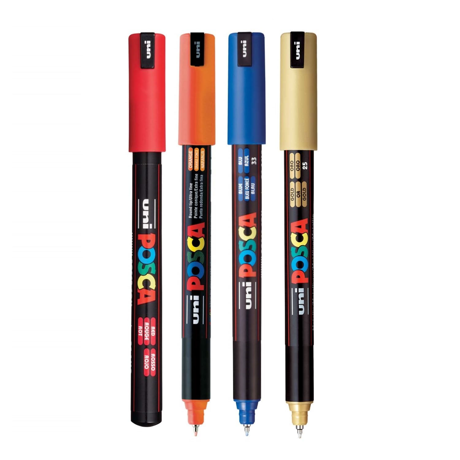 uniball Posca PC1MR 0.7 mm ExtraFine Tip Markers Non Toxic & Bleed