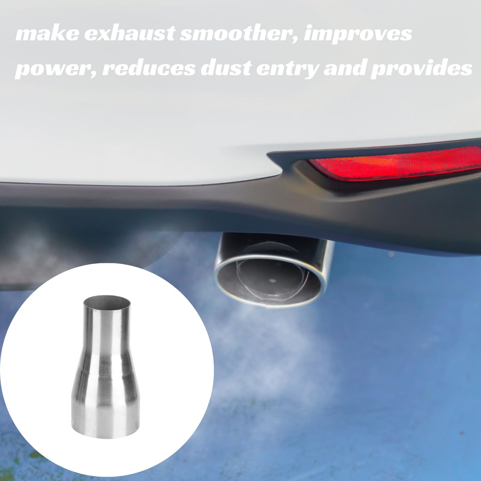 Adaptateur De Tuyau D'échappement, Connecteur De Tuyau D'échappement En