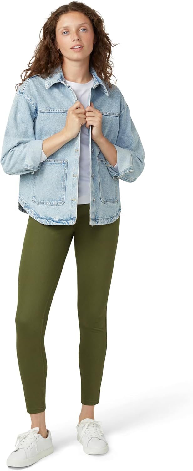 Hue Womens Ultra Soft High Waist Denim Leggings - Image 7