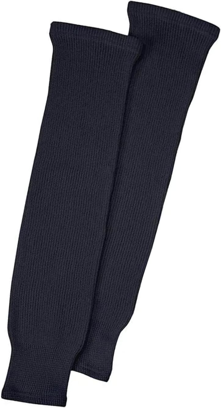Solid Color Pro Knit Hockey Socks - Youth, Junior & Senior Ice Hockey Socks, Multiple Colors for Team Practice & Games