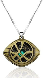 Strange Inspired Jewelry Eye of Agamotto Costume Prop Stone Pendant Strange Neckace Movie Fans Gift