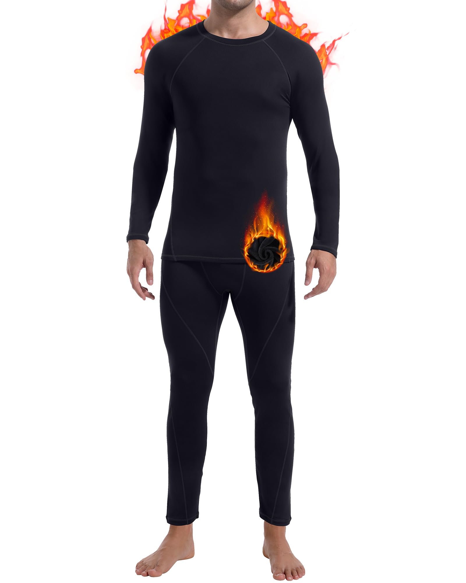 CL Convallaria Intimo Termico Uomo Invernale - Tuta e Pantaloni Termici
