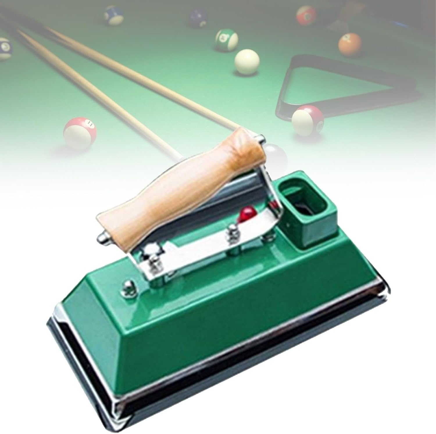 Pool Table Cloth Iron, 243mm Adjustable Temperature Snooker Iron, Quick Iron Pool Tablecloth, for Billiard Games Clubs,Playroom Room,Home
