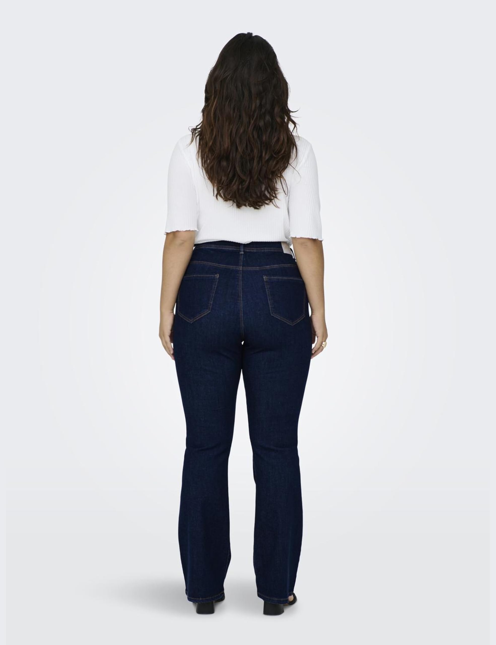 ONLY Carmakoma Carsally Hw Flared Jeans DNM Bj370 Noos - Jeans - Jeans - Femme