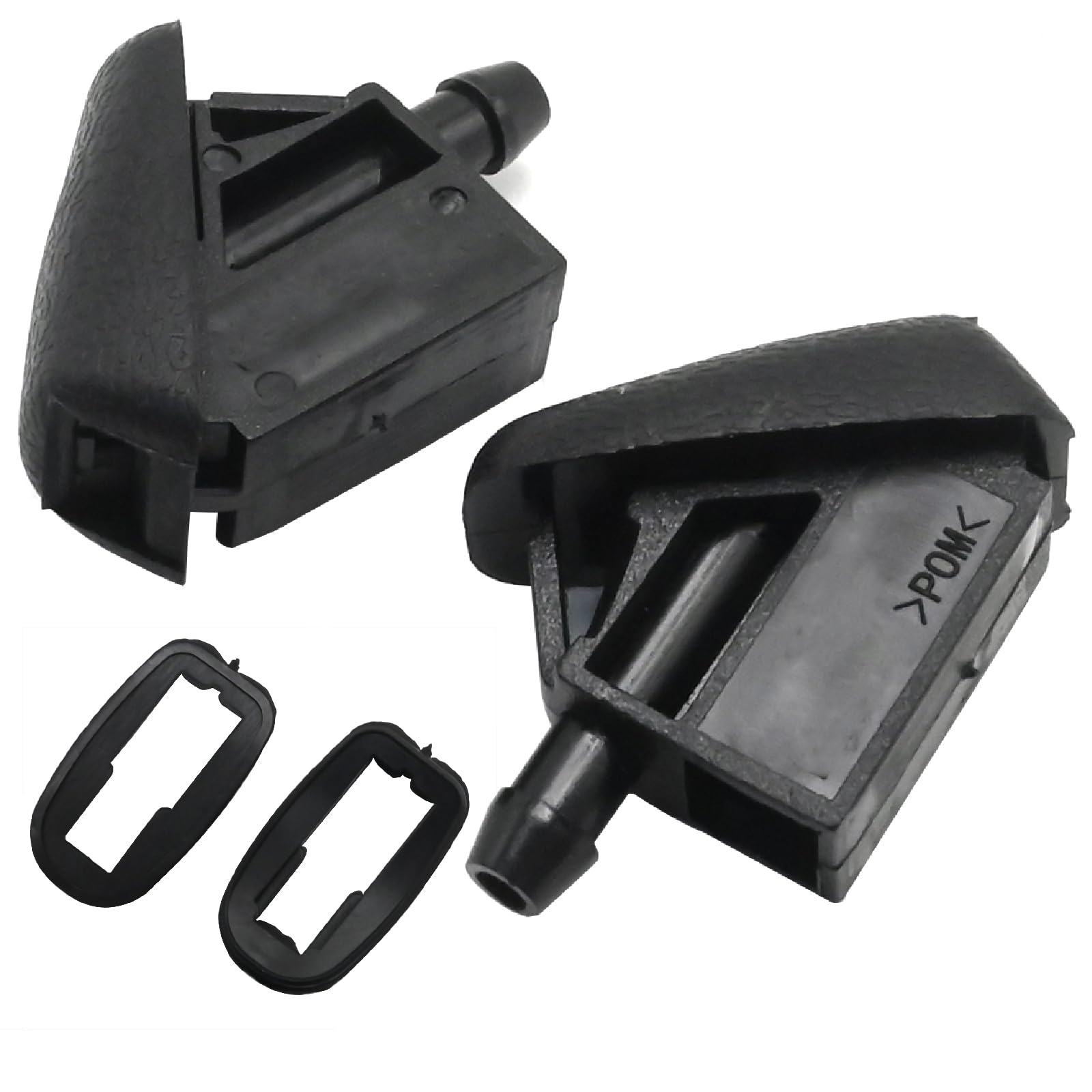 Hoypeyfiy 2 ugelli a getto per lavavetri anteriore, ugello spray di ricambio per Ford B-Max JK 2012-2023 Transit Mk8 V363 2013-2023 sostituire 1772317 AV11-17666-AB