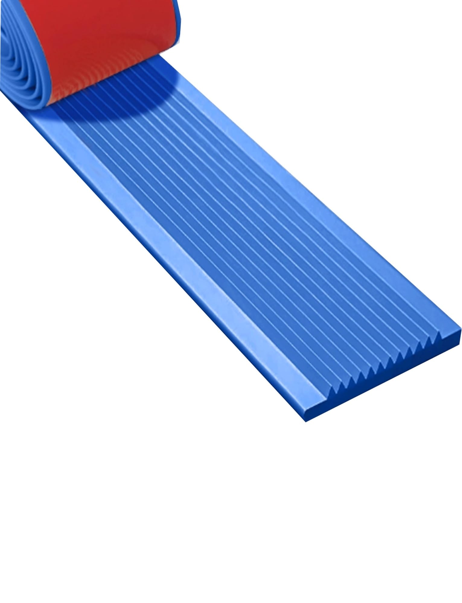 Borde de nariz de escalera autoadhesivo tira de goma flexible para suelos