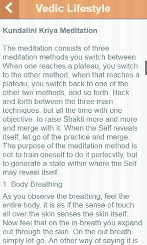 Vedic Lifestyle