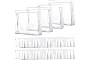 50 Pieces Mini Clear Makeup Bag