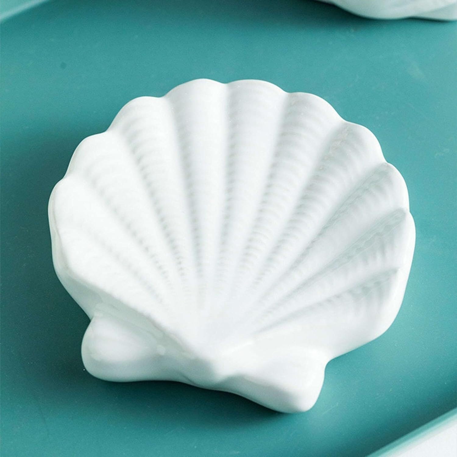 Jabonera, jabonera, jabonera, jabonera, jabonera Ovalada de cerámica, jabonera de Porcelana, Bandeja de jabón, for jabonera de Concha (Color: Concha) (Color : Starfish)